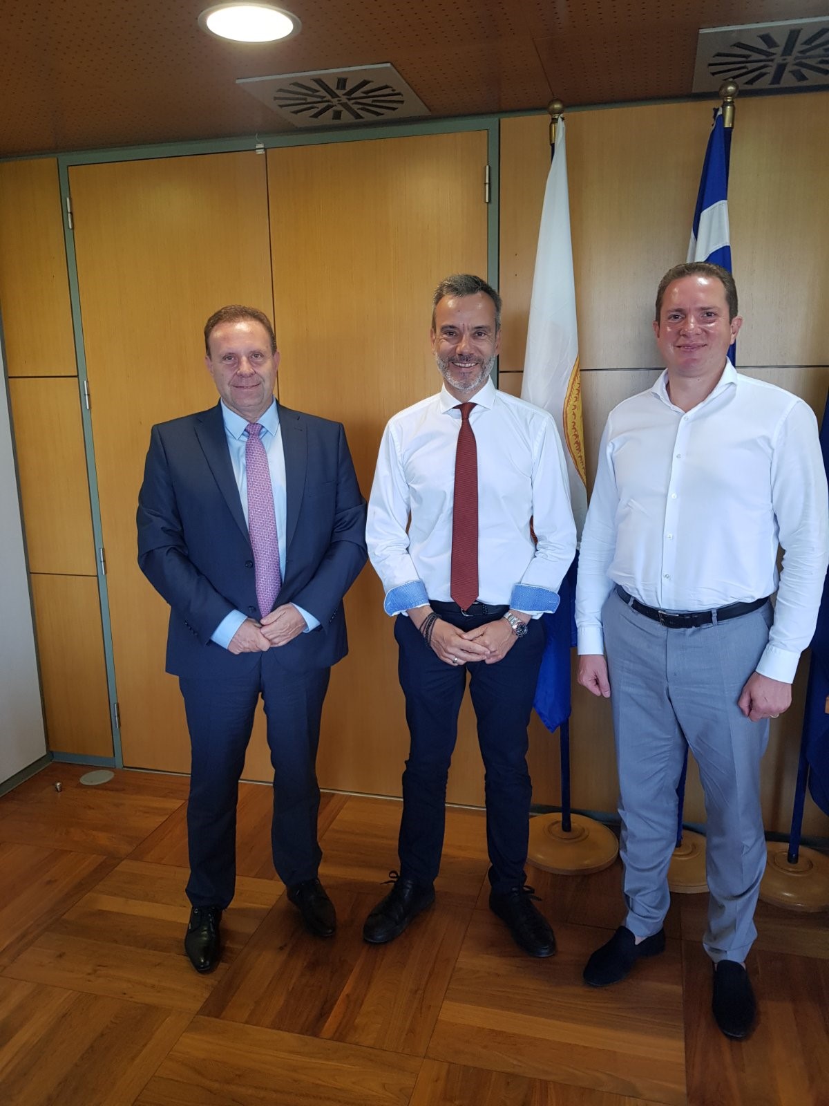 Press Release 29.07.2020 – Meeting of the new Executive Chairman of the BoD of ThPA S.A. with the Mayor of Thessaloniki