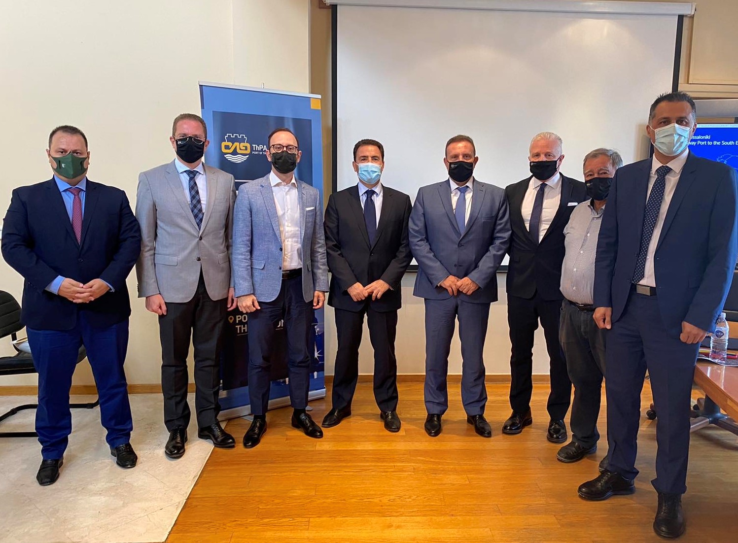 Visit of the Management of HCAP and its subsidiary HRADF at ThPA S.A.