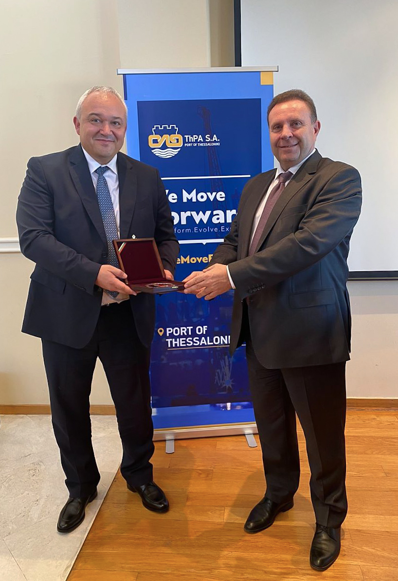 Visit of the Deputy Prime Minister for Public Order and Security and Minister of Interior of the Republic of Bulgaria to ThPA S.A.